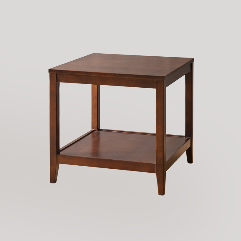 Table de bout carrée en bois massif
