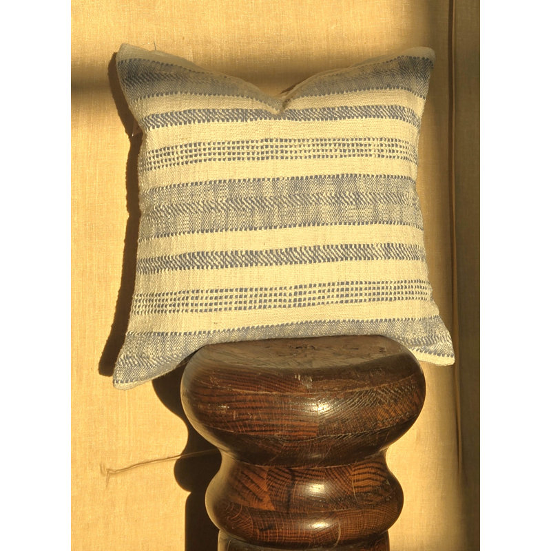 Housse de coussin, Orange géométrique, Carré 24 po