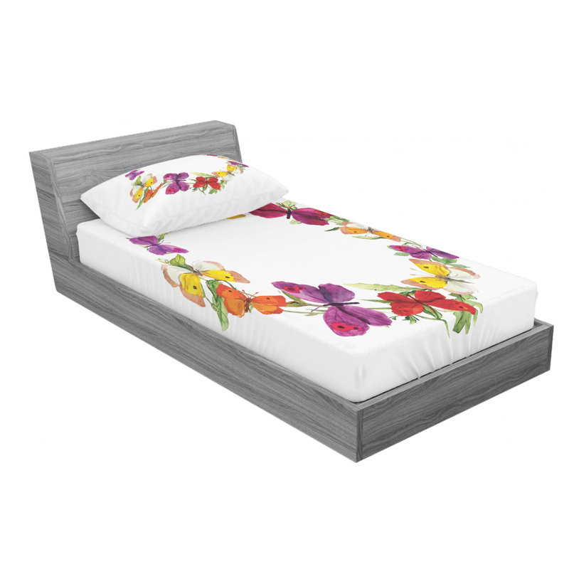 Microfiber Sheet Set, Twin XL Sheet Set with Fitted Sheet