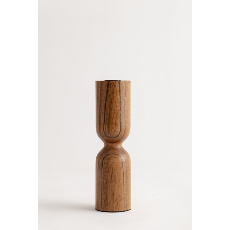 Porte-bougie en bois moyen