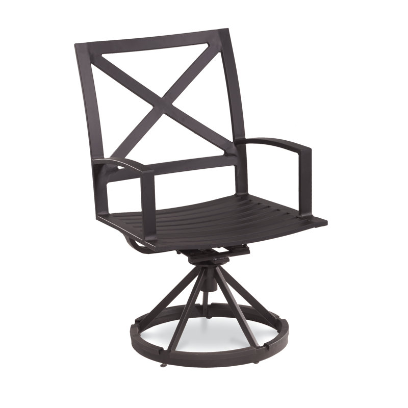 Mulcahey Outdoor Dining Armchair, Canvas Flax Sunbrella®