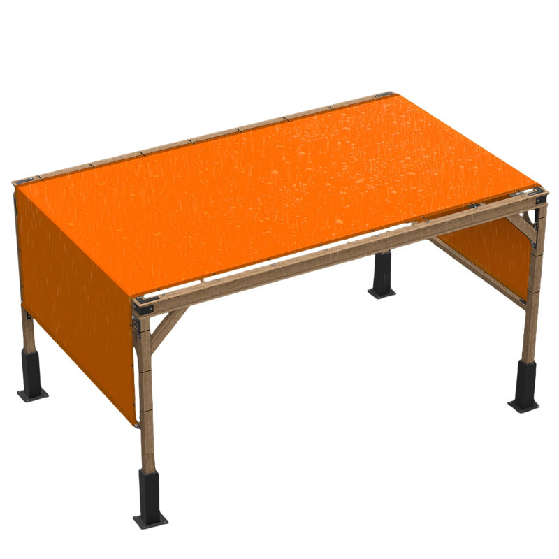 Housse de protection pour auvent Royal Shade, L 252 po x P 144 po, Orange