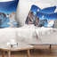 Coussin décoratif Panorama of Rocky Mountains