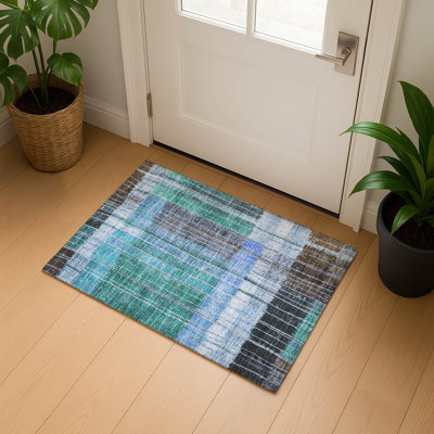 Premium Machine Washable Millbrook AMF1962 Stripes Rug