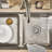 HEXA Kitchen Sink Non-Slip Plastic Drain Tray-59100021-59100022