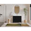 Meuble-lavabo simple 42 po avec plateau en marbre Bronya