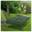 Lit de camp pliant pour 2 personnes avec coussin de couchage gonflable, oreillers et sac de transport Outsunny