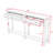 Deyja Wood Console Table with Storage Drawers and Shelf for Entryway and Living Room-1878827727
