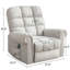 Fauteuil inclinable manuel standard avec masseur 42,5 po Mylinn-1309165838