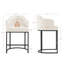 Tabouret de comptoir rembourré Alyce-199716827
