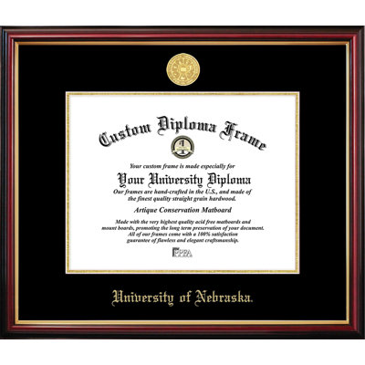University of Nebraska Petite Diploma Frame
