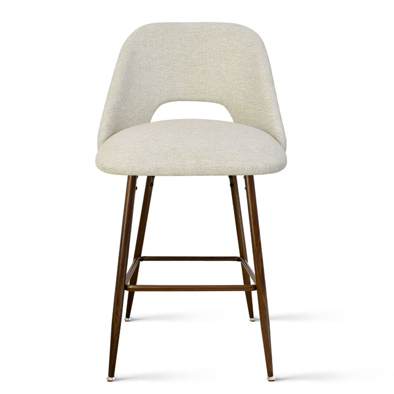 Berneta 26" Upholstered Counter Stools, Set of 2