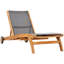 Bahama Outdoor Teak Chaise Lounge
