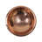 Hammered Copper Birdbath Bowl with Stake