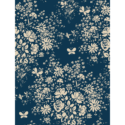 Paule Marrot Floral Double Roll