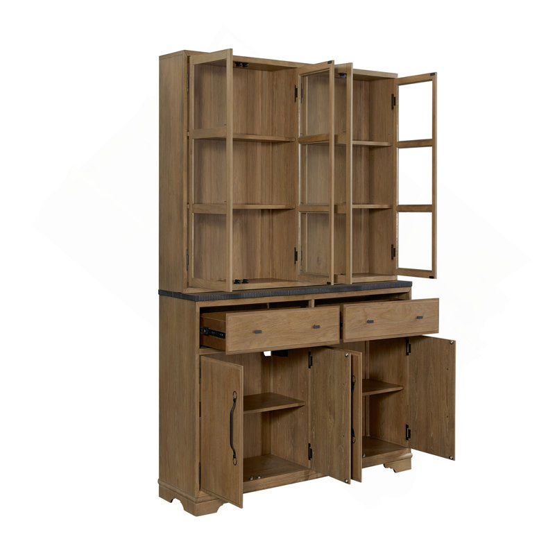 Armoire 2 pièces (bahut et buffet), Almond