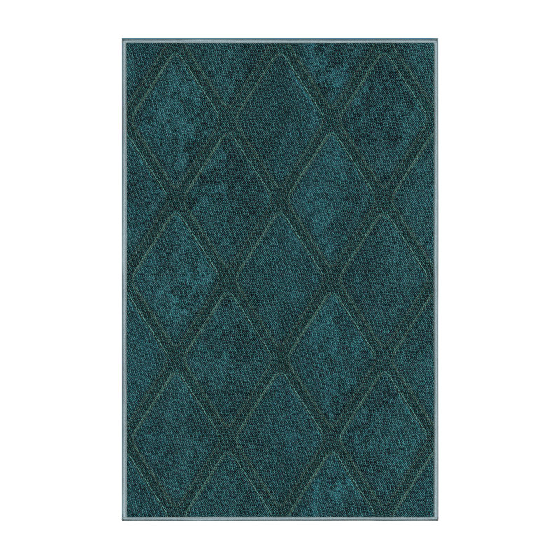 Geometric Indoor Rug, Rectangle 6' x 9'