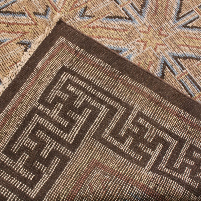 Burano Geometric Area Rug, Square 4'