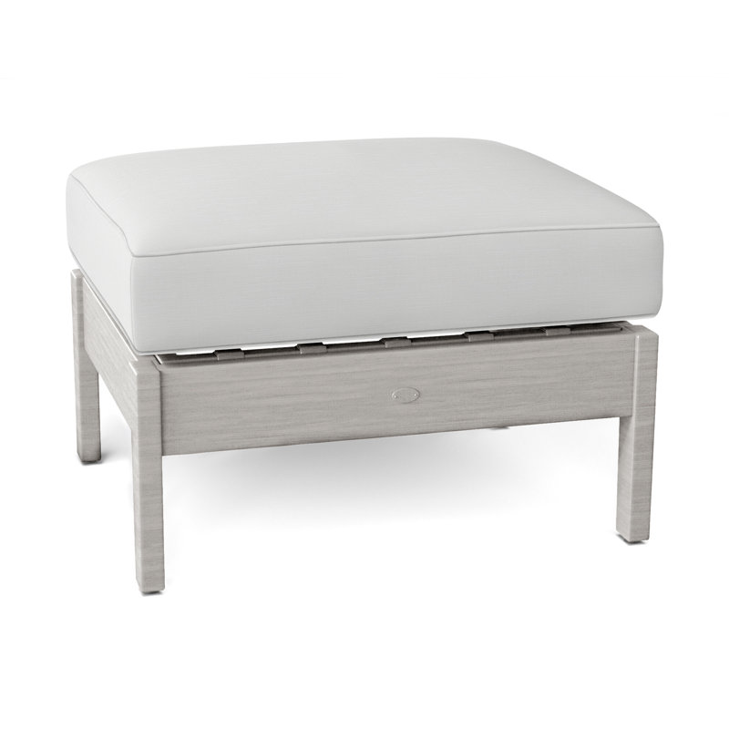 Repose-pieds Kennebunkport, InsideOut® Rollo ‑ lin dentelle, Welt, Huître