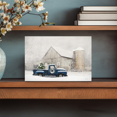 Winter in NY 1 Piece Wrapped Canvas Wall Art