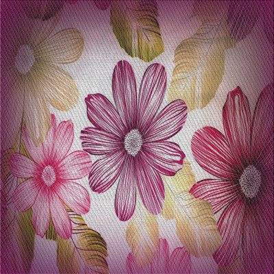 Terez Floral Indoor Rug