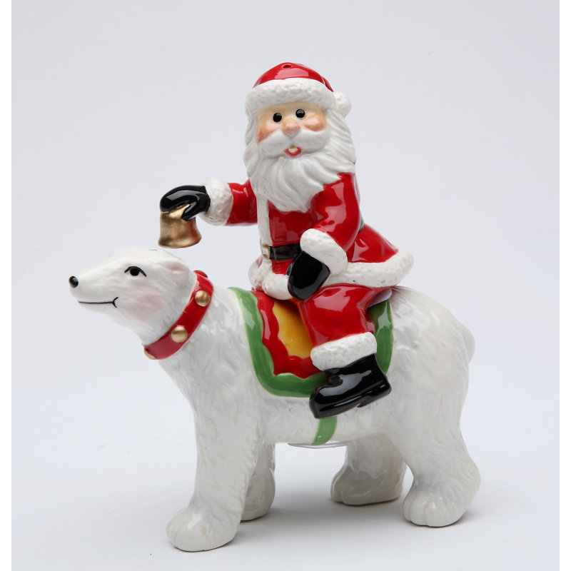 Ensemble de sel et poivre «The Holiday Aisle Samoset» sur l'ours polaire