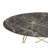 Glossy Round Metal Base Dining Table-67034253-67034254-96432944