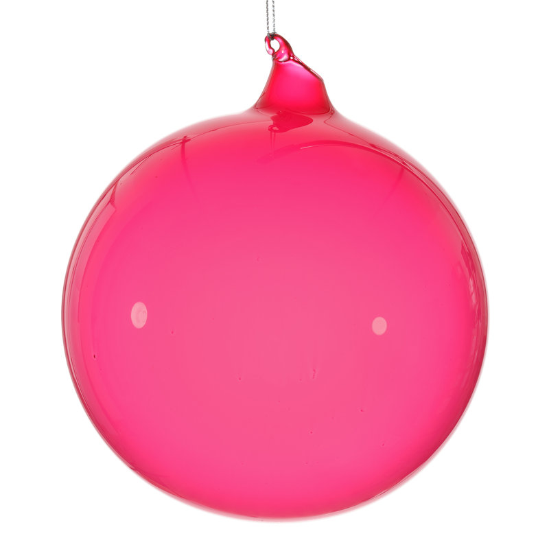 Ornement boule en verre, Baie