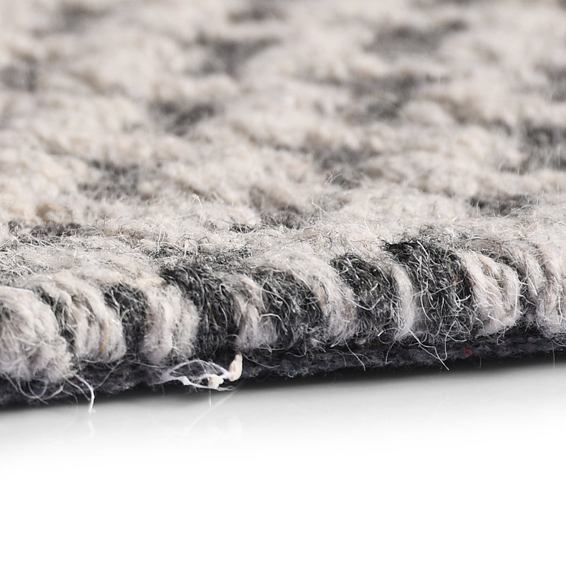 Machine Woven Natural/Black Indoor Rug, Rectangle 160 x 230cm