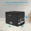 Fireproof Document Box, Waterproof File Organiser Box With Lock