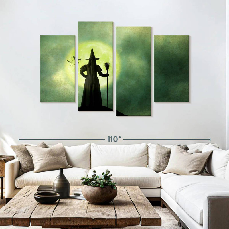 Kelan Black Magic, 54" H x 84" W