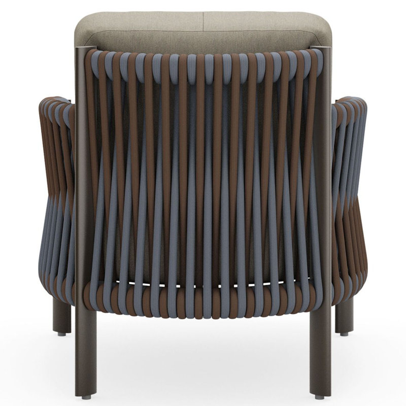 Eve Outdoor Lounge Chair, Graphite