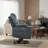 Gray Polyester Electric Height-Adjustable Recliner, 350 Lbs Weight Capacity, Heavy-Duty Motion Mechanism, 8-Point Vibration Massage + Lumbar Heating, USB/Type-C Interface, Stainless Steel Cup Holder.-1867368776