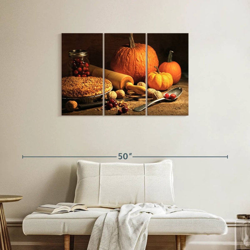 Yarlin Pumpkin Pie, 24" H x 38" W