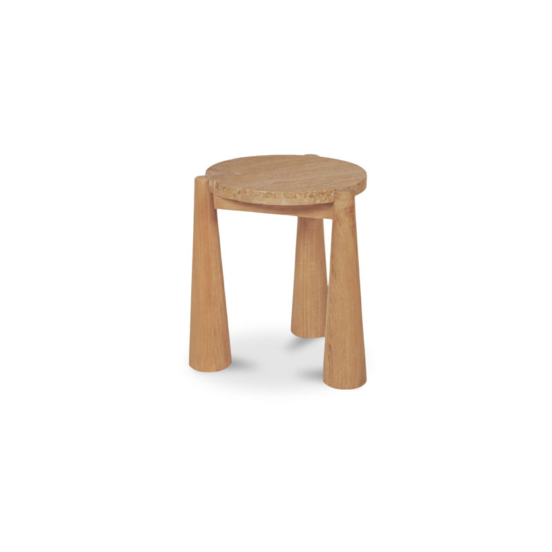Pax Outdoor Teak Side Table