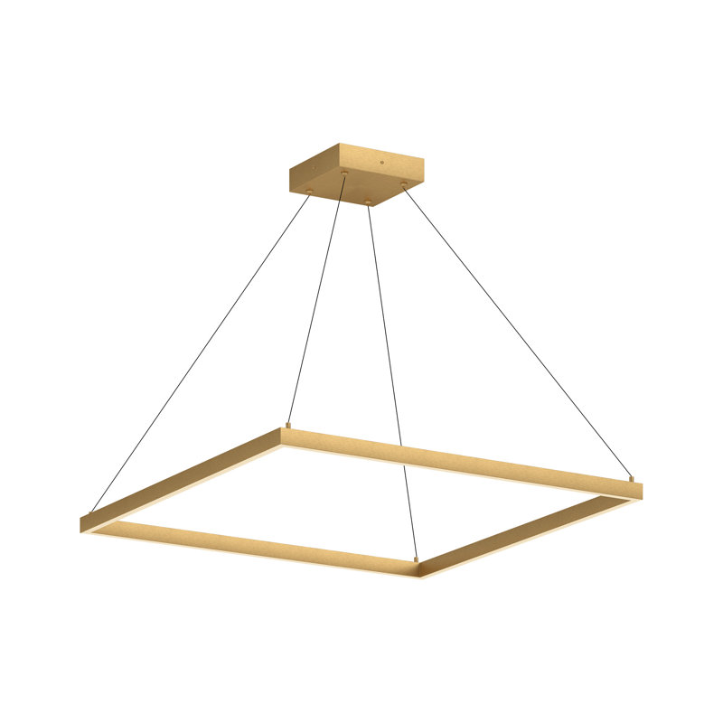 Piazza 1 - Light LED Pendant, 1.38" H x 35.38" W x 35.38" D