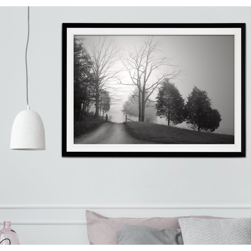 " Tennessee Morning ", 20" H x 24" W x 1.5" D, Black