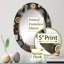Laverham - Miroir mural moderne ovale-253625507