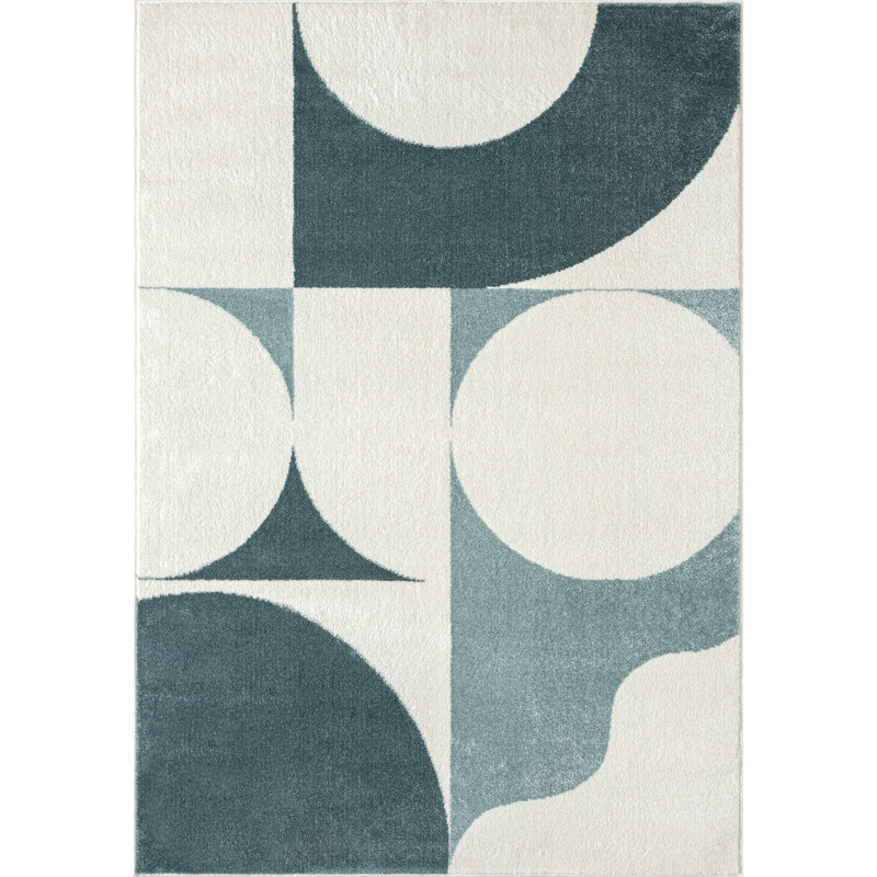 Abani Rugs Douglas DEC220A Modern Geometric Area Rug, Rectangle 7'9" x 10'2"
