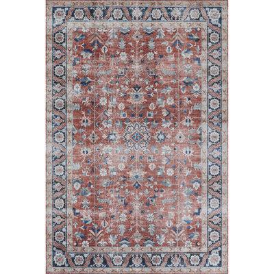 Doheny Oriental Red/Blue/White Area Rug -  Novogratz, DOHENDOH-1RST2030