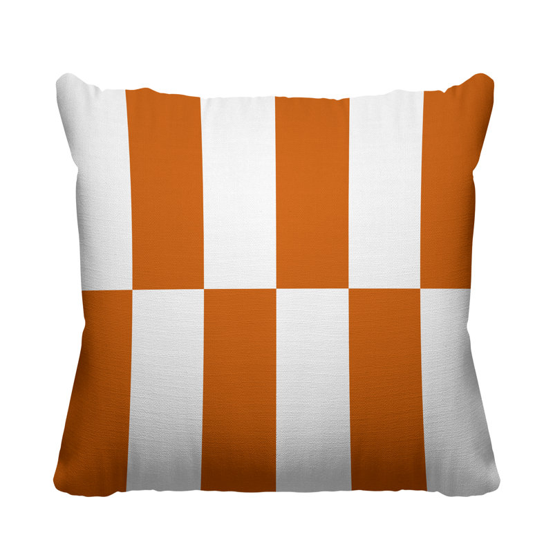 Coussin Luella, Orange, 15 po x 15 po, Carré