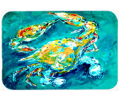 Crab Glass Cutting Board