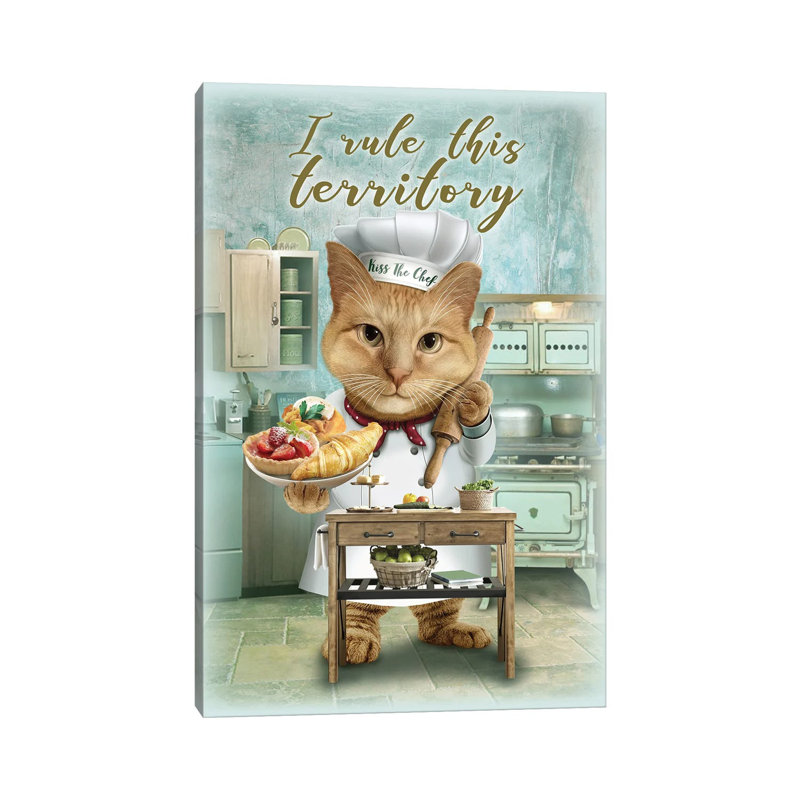 My Territory by Adam Lawless - Wrapped Canvas Gallery-Wrapped Canvas Giclée, 20.32 cm H x 30.48 cm W