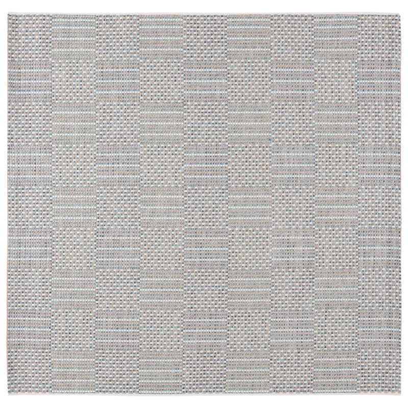 Tapis intérieur / extérieur en sisal Ryalson, Carré 6 pi 7 po