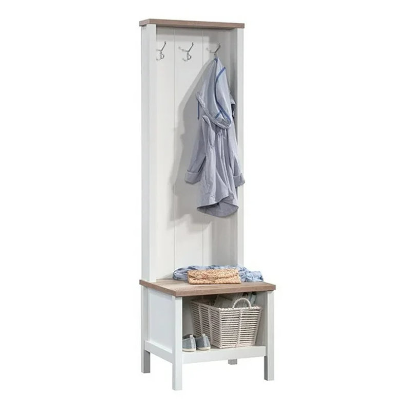 Rower Hall Tree 21.73'' Wide with Bench and Shoe Storage