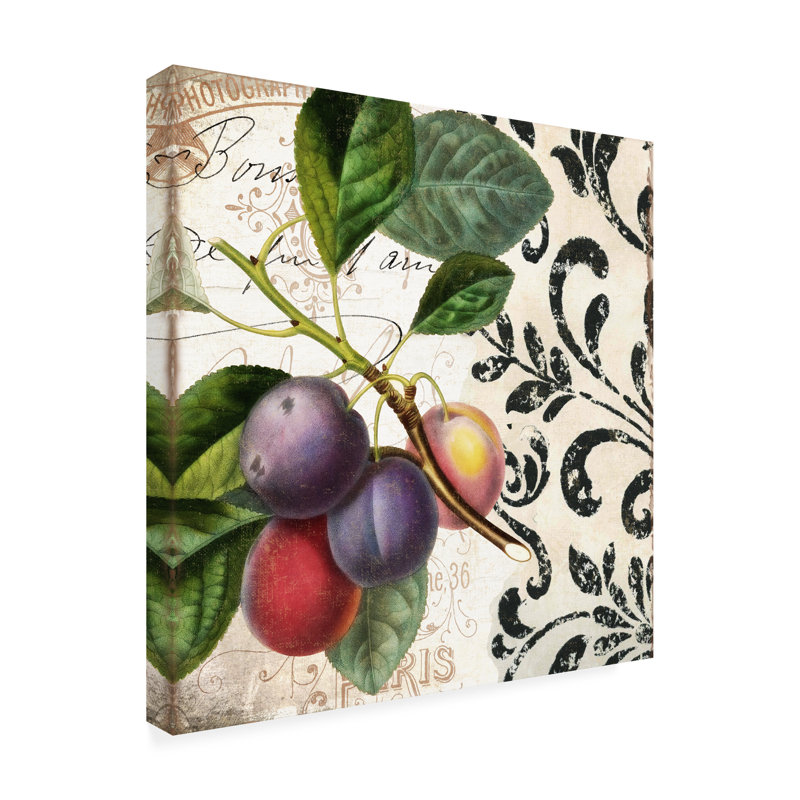 Sasha Les Fruits Jardin Iii Canvas Art, 24" H x 24" W