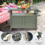 Armoire de rangement pour barbecue avec roulettes-108128323
