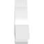 Support de pignon en PVC de qualité architecturale Ericson-44774022-44774329