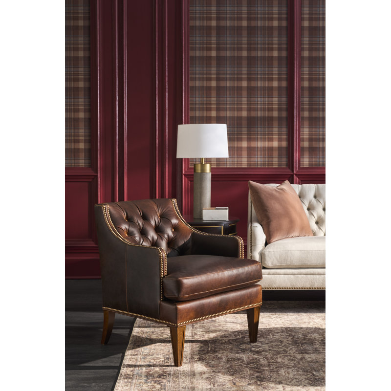 Linea Round End Table in Café Mocha, Café Mocha