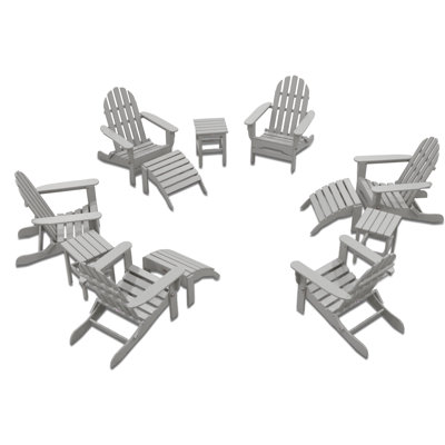 Leighton Foldable Outdoor Adirondack Set